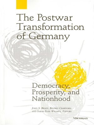 cover image of Postwar Transformation of Germany